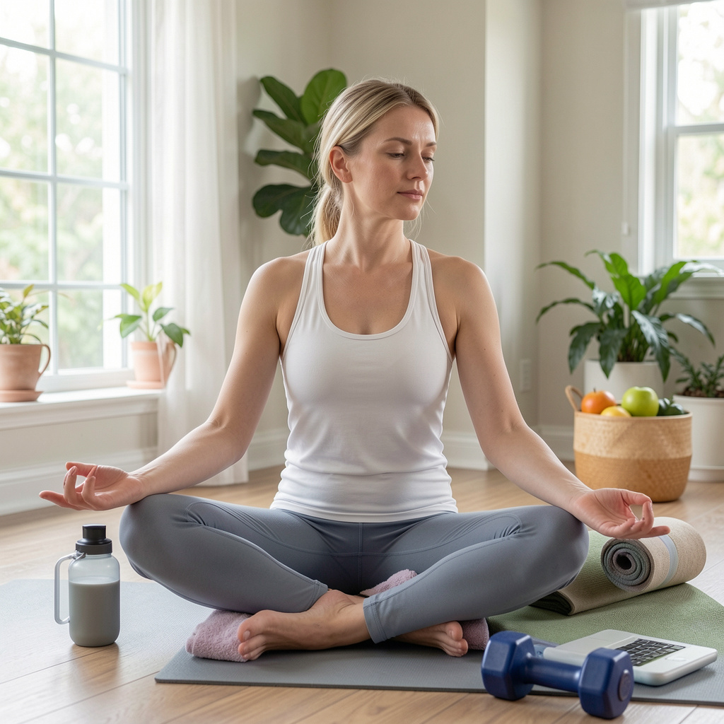 Daily wellness activities throughout the day